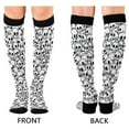 thumbnail image 2 of joogoo Skulls Socks Women Men Knee High Sock, 2 of 8