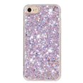 thumbnail image 2 of For iPhone 7 / 8 / SE 2022 & 2020 Case,Cute Glitter Bling Twinkle Stardust with Drop Protection Shockproof Soft TPU Slim Flexible Phone Case Girls/Women Protective case for iPhone 7/8/SE,Purple, 2 of 6