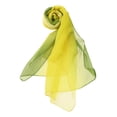 thumbnail image 2 of Bufanda Color Degradado Largo Chiffon Ligero Para Mujeres Amarillo 63"x19.6", 2 of 8