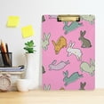 thumbnail image 6 of FMSHPON Rabbit Easter Clipboard Hardboard Wood Nursing Clip Board and Pull for Standard A4 Letter 13x9 inches, 6 of 8