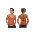 thumbnail image 3 of LMLYSoH Women Camisoles Embroidered Trim V-Neck Spaghetti Strap Babydoll Tank Tops Summer Fashion Sleeveless Vests Streetwear, 3 of 9
