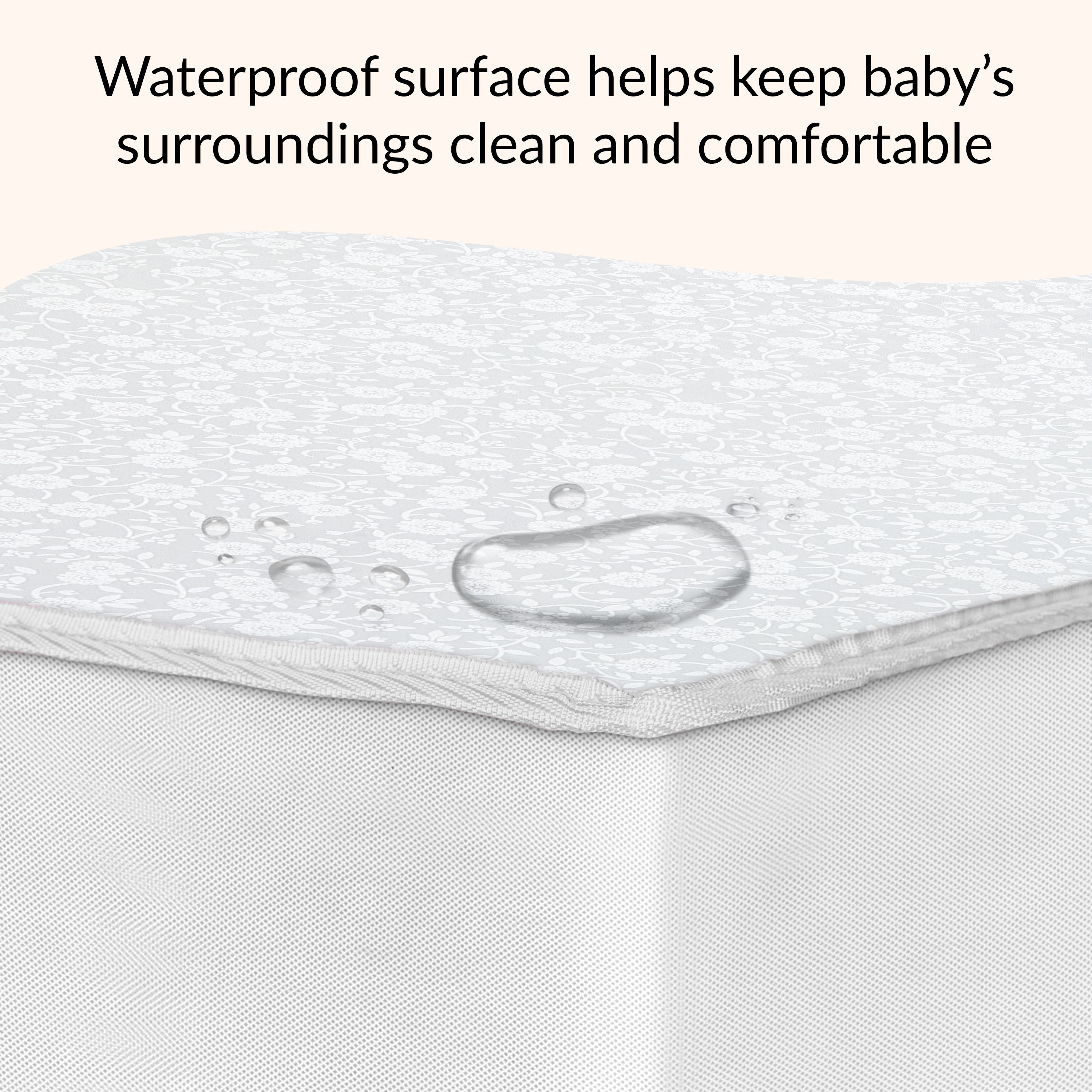 Dream on Me Lavender Breathable 6" Core Crib & Toddler Bed Mattress