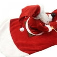 thumbnail image 3 of Prettyui Small Large Dog Christmas Santa Cosplay Costume Apparel Party Dressing Up, 3 of 8