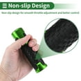 thumbnail image 4 of Unique Bargains 7/8" 22mm 15/16" 24mm Motorcycle Hand Grips Cover Kit Non Slip Aluminum Alloy Rubber Handlebar Cover for Motorcycle Scooter Bicycle ATV Green 1 Set, 4 of 7