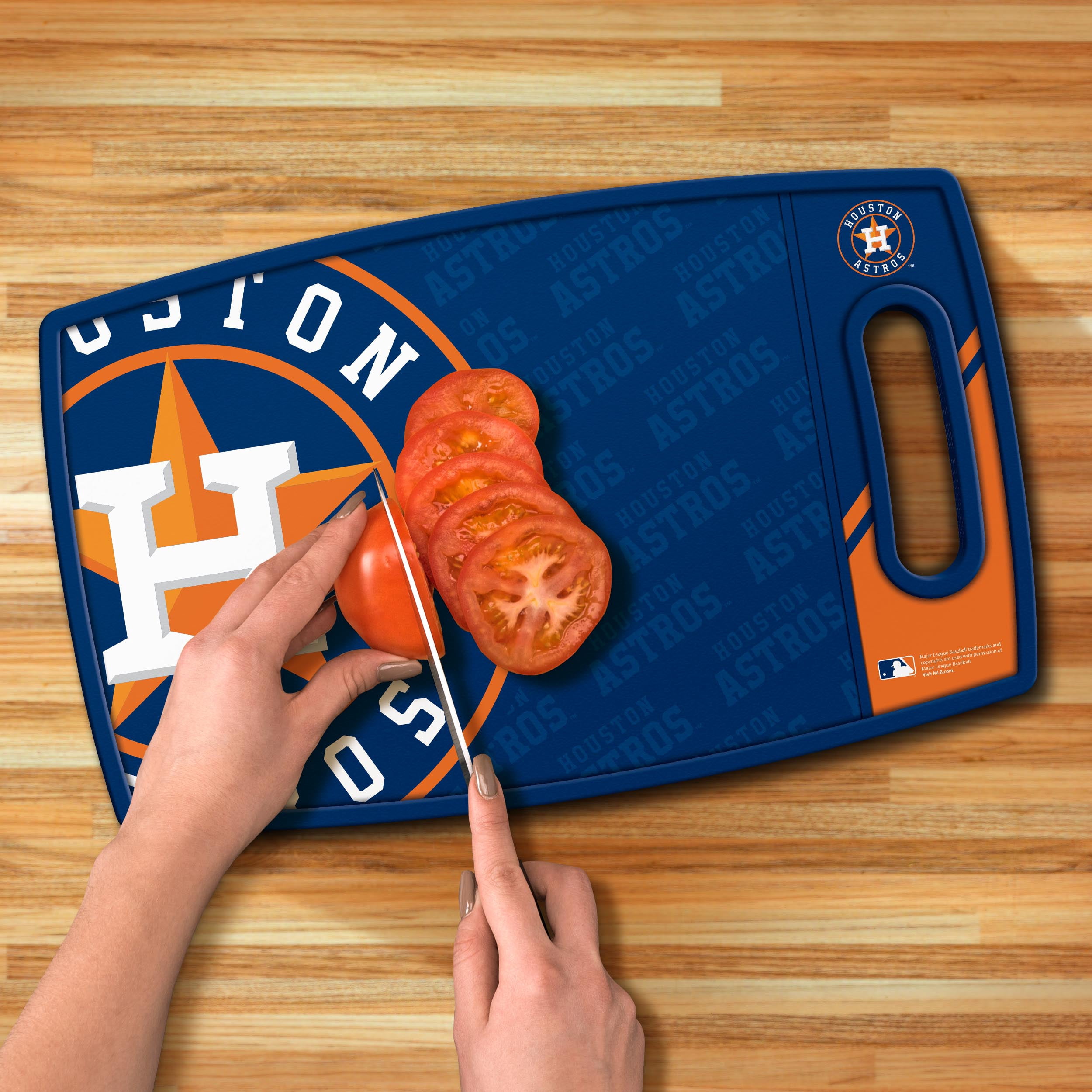 YouTheFan MLB Houston Astros Logo Series Cutting Board