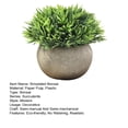 thumbnail image 7 of Simulated Plant Bonsai Paper Pulp Pot Artificial Green Plant Landscaping Scene Layout Decoration Creative Office Desktop Plastic Succulent Ornaments Home Decor-A, 7 of 7