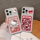 thumbnail image 4 of Funda de Hello Kitty con dibujos animados para iPhone, carcasa transparente para modelos anticaída 15, 14, 13, 12, 11 Mini Pro Max, X, XR, XSMax, 7, 8 Plus, novedad, 4 of 5