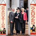 thumbnail image 4 of Chmadoxn Graduation Party Decorations – Themed Door Hanging Banners & Scene Backdrops for Graduation Season – Vibrant Serviceable Supplies for Class Parties, School Events, Celebrations (Easy Setup), 4 of 6