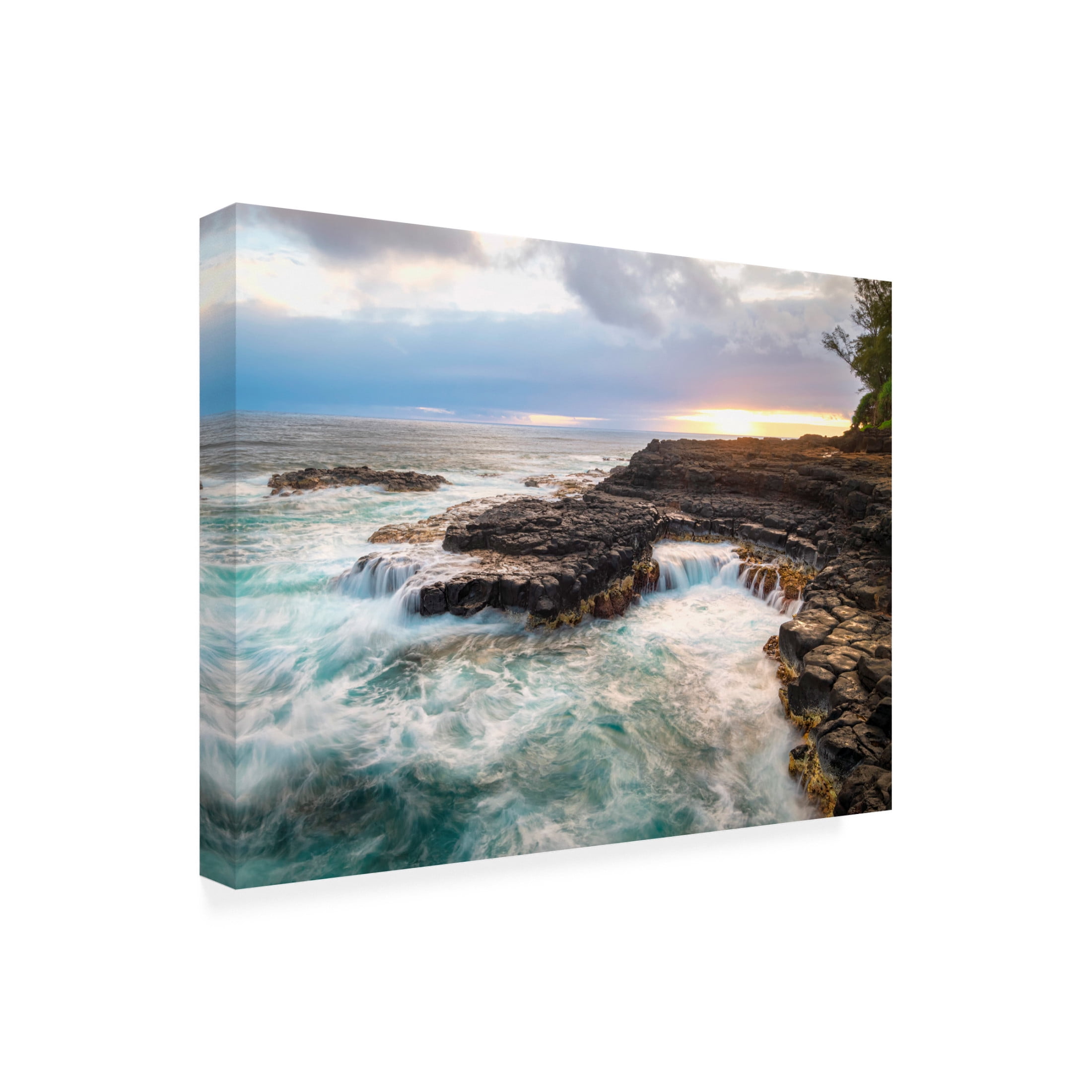 Canvas Wall Art - Danny Head 'North Shore' Wall Art for Living Room, Bedroom, or Office Décor by Trademark Fine Art - 47 x 35 Inches
