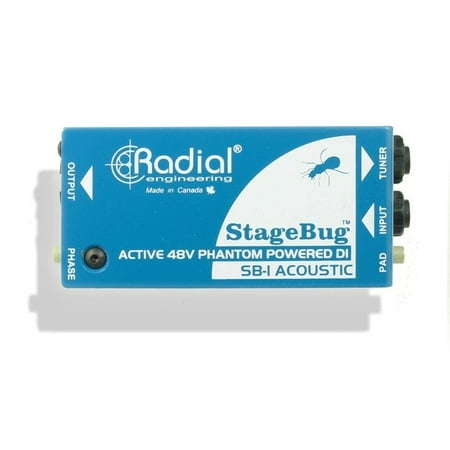 UPC 676101040643 product image for Radial SB-1 StageBug Acoustic Active Direct Box for Acoustic Guitar | upcitemdb.com