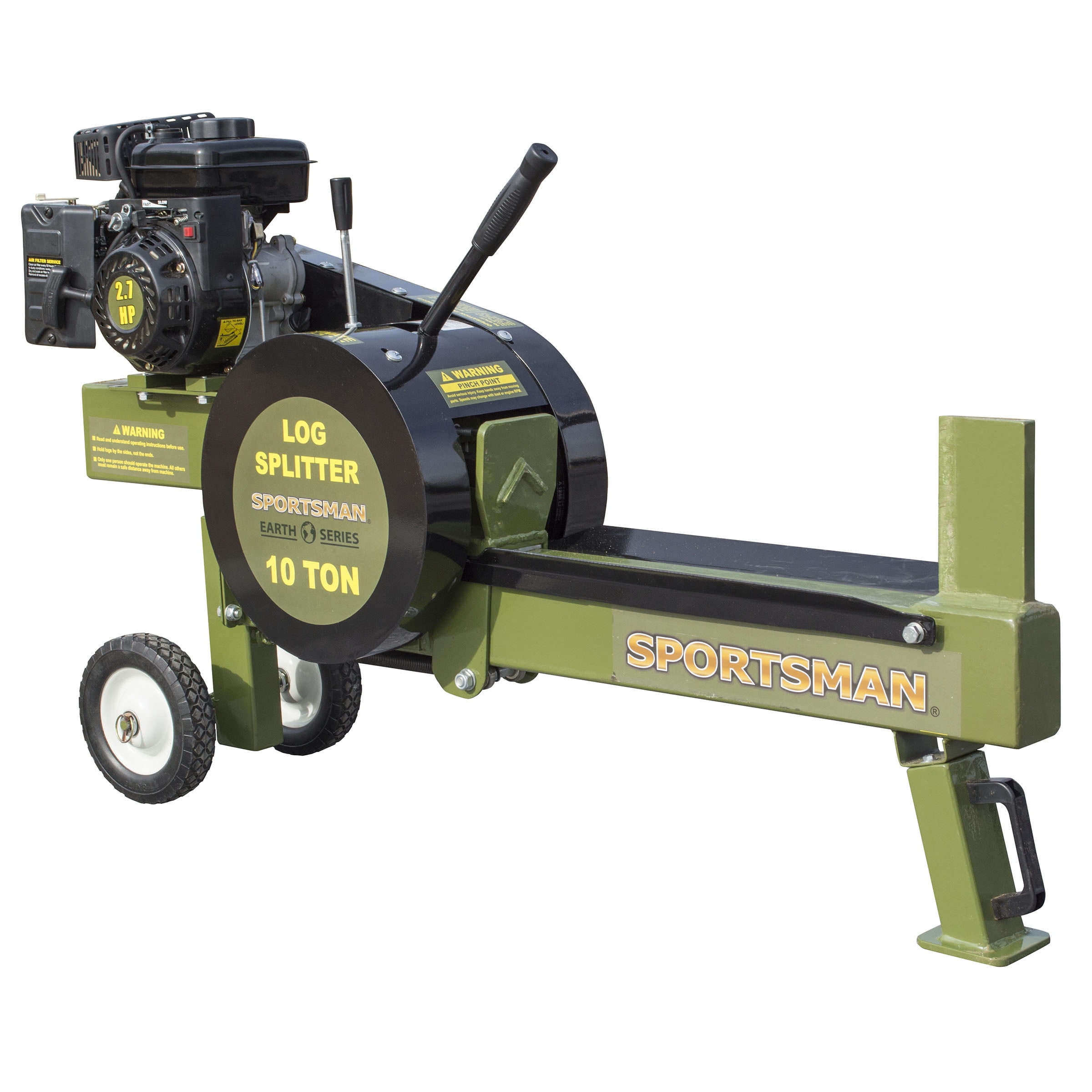 Sportsman kinetic log splitter deals