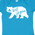 thumbnail image 4 of Inktastic West Virginia White Bear Silhouette Boys or Girls Baby Bodysuit, 4 of 5