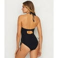 thumbnail image 2 of Miss Mandalay Womens Icon Plunge One-Piece Style-IC08BUHS Swimsuit, 2 of 2