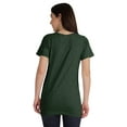 thumbnail image 3 of Inkmeso T-shirt Basique Col en V Manches Courtes Longueur Longue pour Femmes, 3 of 8