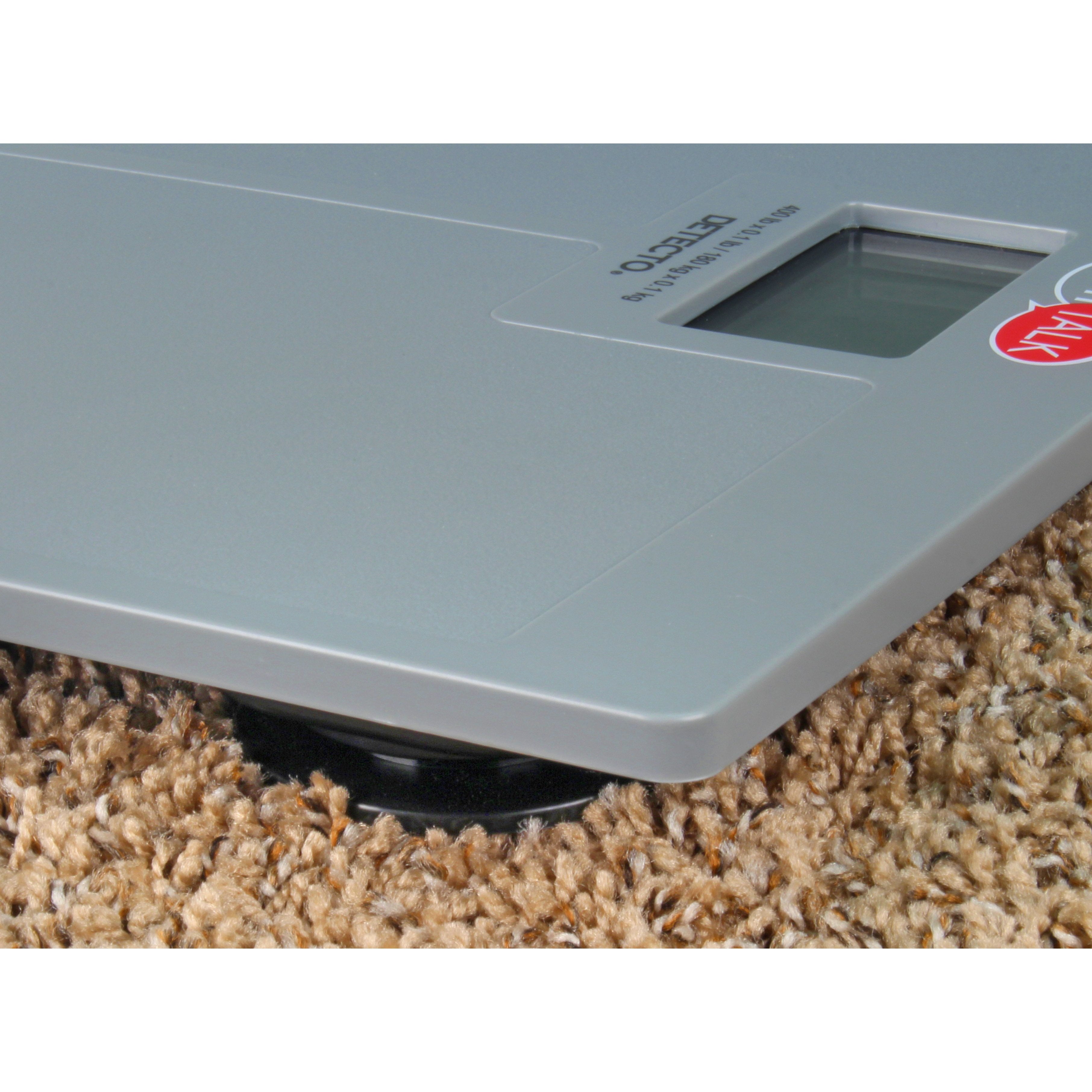 BATVOX Wide Talking Scales for Body Weight Accurate Digital Talking  Bathroom Body Scale，Large LCD Screen，400 lb，Auto On & Off for Elderly Or  Visually