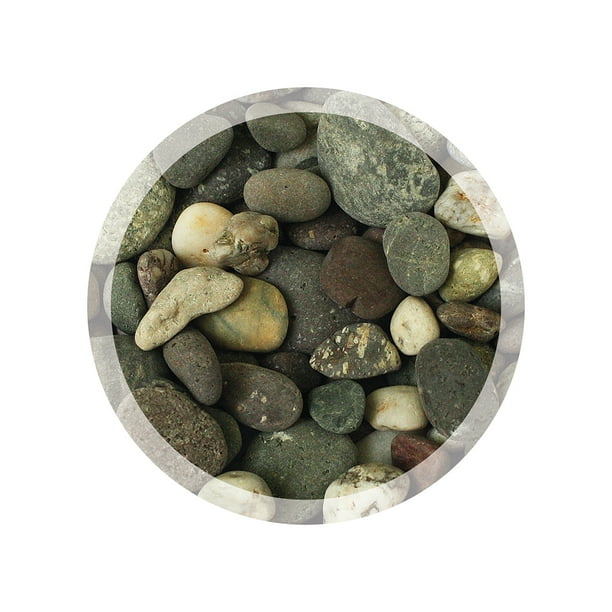 Piedra Decorativa - Ideal para macetas, Jardines, decoración Smart Garden Granulometría Grande, Sea Stone