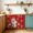 Scarlet, variant on Red Santa Christmas Cabinet Curtain 32"Wx55"L,Dustproof Pantry Door Curtain W/ Self Adhesive Tape,Xmas Snowflake Watercolor Vintage Tall Storage Cover Privacy Drape for Bathroom Kitchen Laundry Room