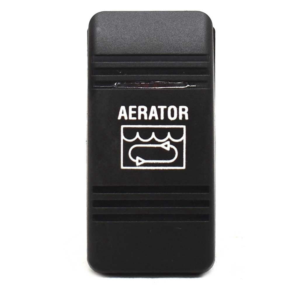 Carling On-Off Contura III AERATOR Boat Rocker Switch | 12V 3 Spade