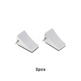thumbnail image 4 of RC Wheel Stop Chock Model Ornament Park Decor 1/8 Auto Toy Scene Layout Tire Wedge Decorating Accessory Vehicles Models Props Silver, 4 of 8