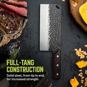 TRUE Primal Forge Outdoor Cutlery Set, Cleaver Knife