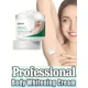 thumbnail image 2 of Crema blanqueadora corporal efectiva para mejorar el cuerpo, axila, piernas, rodilla, codo, crema blanqueadora opaca, elimina manchas oscuras, melanina, ilumina el cuidado de la piel, 2 of 5