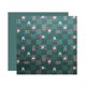 thumbnail image 2 of Puntoco 10 piezas de papel de regalo navideño, papel de regalo de ramo de flores de Papá Noel, papel de regalo para caja de regalo, 19,29 x 19,29 pulgadas, 2 of 6