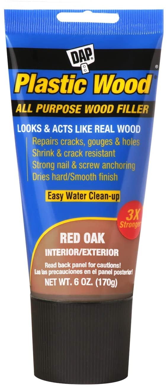 DAP 583 Series 00583 6oz Red Oak Latex Plastic Wood, 6 Oz