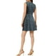 thumbnail image 3 of Vestido de terciopelo sin mangas de estrellas brillantes para mujeres Inspire Chic con estilo elegante para fiestas y ocasiones especiales XL gris, 3 of 6
