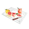 thumbnail image 1 of Tabla de cortar Seelenruhe de vidrio templado para cocina, 2 piezas, 1 of 7
