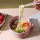 thumbnail image 1 of Aparatos de cocina, accesorios de cocina, recipiente instantáneo, taza instantánea con compartimento, recipiente instantáneo y palillos, juego de cubiertos, cubo instantáneo para dormitorios de estudi, 1 of 6