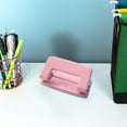 thumbnail image 6 of Harlier Metal 6 Hole Paper Punch, 1/4inch/6mm Metal Hole Puncher 8 Sheet Punch Capacity Adjustable Hole Punch for A4/A5/B5 Size Office and Home Supplies, Pink, 6 of 6