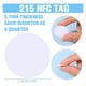 thumbnail image 4 of 160 Etiquetas NFC 215, Chip Adhesivo NFC, Etiqueta NFC Redonda, Tarjeta NFC Regrabable, Parte Posterior Adhesiva, Dispositivo de Teléfono Celular Habilitado para NFC, 4 of 5