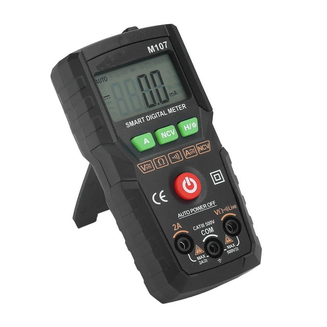 Digital Multimeter Fully Automatic Multimeter AC DC Voltage Resistance Continuity Diodes Portable Multimeter For Testing Electrical Testing