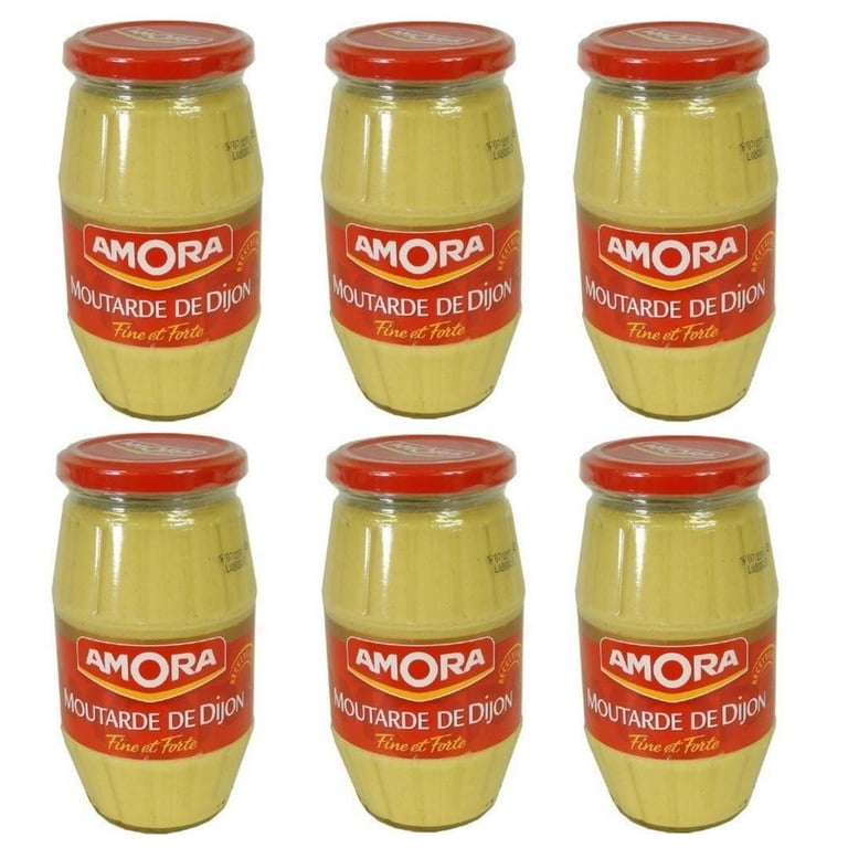 Amora Moutarde De Dijon Fine Et Forte 430g - French Mustard - Pack