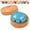 Light Blue, variant on Dumpling Squishy, Glitter Dumpling, Colorful Squishy Dumplings with Box, Soft Squeeze Toy for Stress Relief (White)