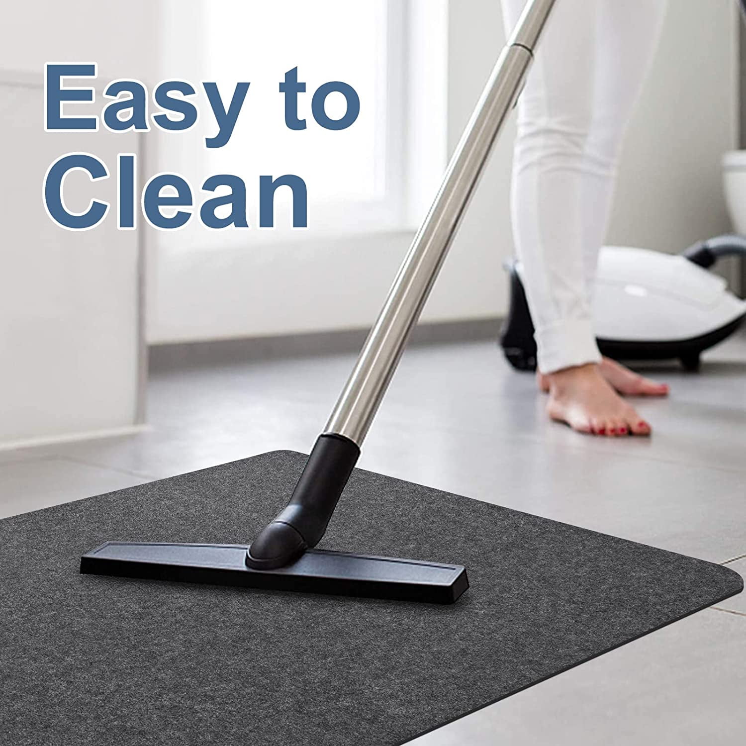 2Pack Chair Mat for Hardwood Floor,55" x 35"Office Chair Mats,Floor Protector For Desk Chair,Black