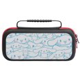 thumbnail image 1 of Estuche de transporte Cinnamoroll para Nintendo Switch, carcasa rígida, portátil, para viajes, bolsa de almacenamiento de juegos, 1 of 5