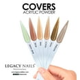 thumbnail image 5 of Legacy Nails Cover Acrylic Powder in Peach, Rose, Nude, White & Pink 2oz (Baby White), 5 of 7