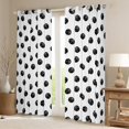 thumbnail image 2 of Homewish Teens Boys Sport Basketball Blackout Curtains Set of 2 (52x84 Each),Ball Game Window Curtains,Black White Curtains and Drapes,Breathable Home Decor, 2 of 6