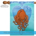 thumbnail image 3 of Toland Home Garden Aquatic Octopus Ocean Octopus Flag Double Sided 28x40 Inch, 3 of 5