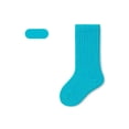 thumbnail image 4 of Virmaxy Solid Color Mid Calf Socks Soft Breathable Loose Non Constricting Cuff Ribbed Knit Design for All Season and Casual Wear, for 3-8 Years, 4 of 9