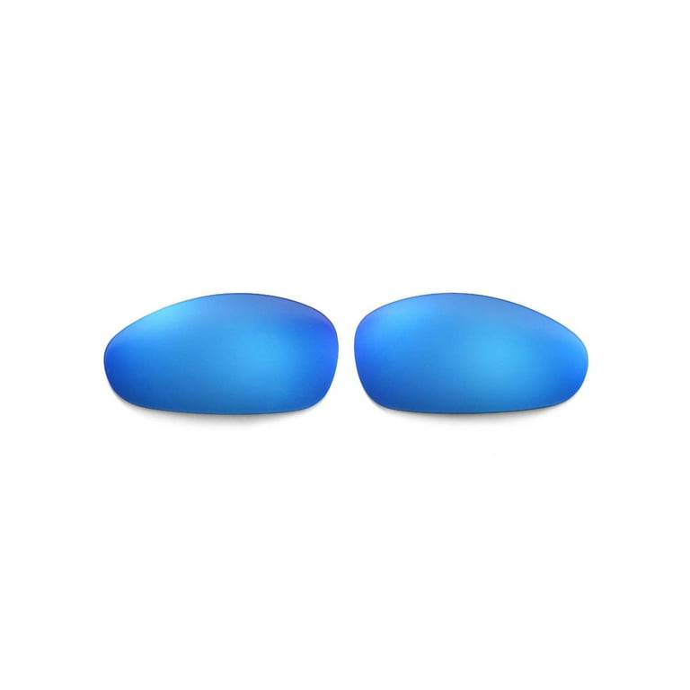 New Walleva Polarized Fire Red Blue Replacement Lenses for Oakley Juliet Sunglasses Walmart