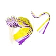 thumbnail image 1 of 30x Hada de palo, coloridas para boda, disfraz con campanas, vestido elegante, varitas de deseos portátiles, varitas con cinta para , BLESIY Varitas de cinta de boda, 1 of 8