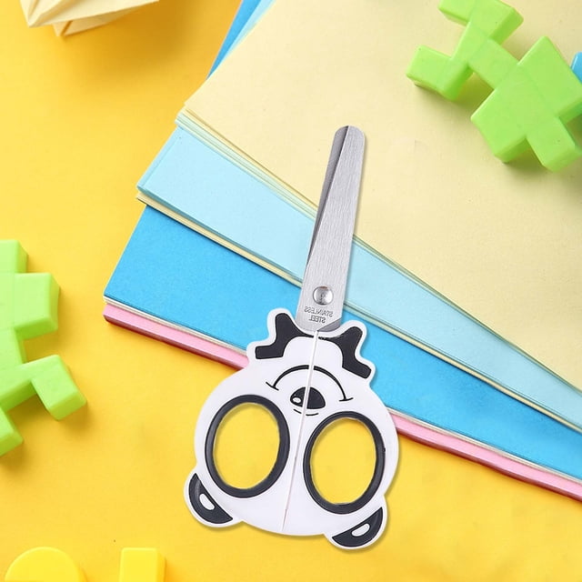 Cqxid Cutter Under $5 Scissors For Kids Blunt Scissors Small School Student Craft Scissors Sharp Stainless Cute Animal Shapes
