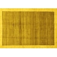thumbnail image 1 of Ahgly Company Indoor Rectangle Abstract Yellow Modern Area Rugs, 3' x 5', 1 of 4