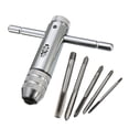 thumbnail image 1 of Llave de carraca con mango en T, cabezal ajustable M3-M8 para tornillos de máquina., 1 of 5