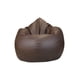 thumbnail image 1 of Sillon puff LUNICS oval extragrande color chocolate, 1 of 4