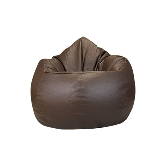 Sillon puff LUNICS oval extragrande color chocolate
