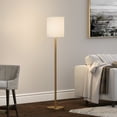 thumbnail image 3 of Evelyn&Zoe Traditional Floor Lamp with Round Base, 3 of 7