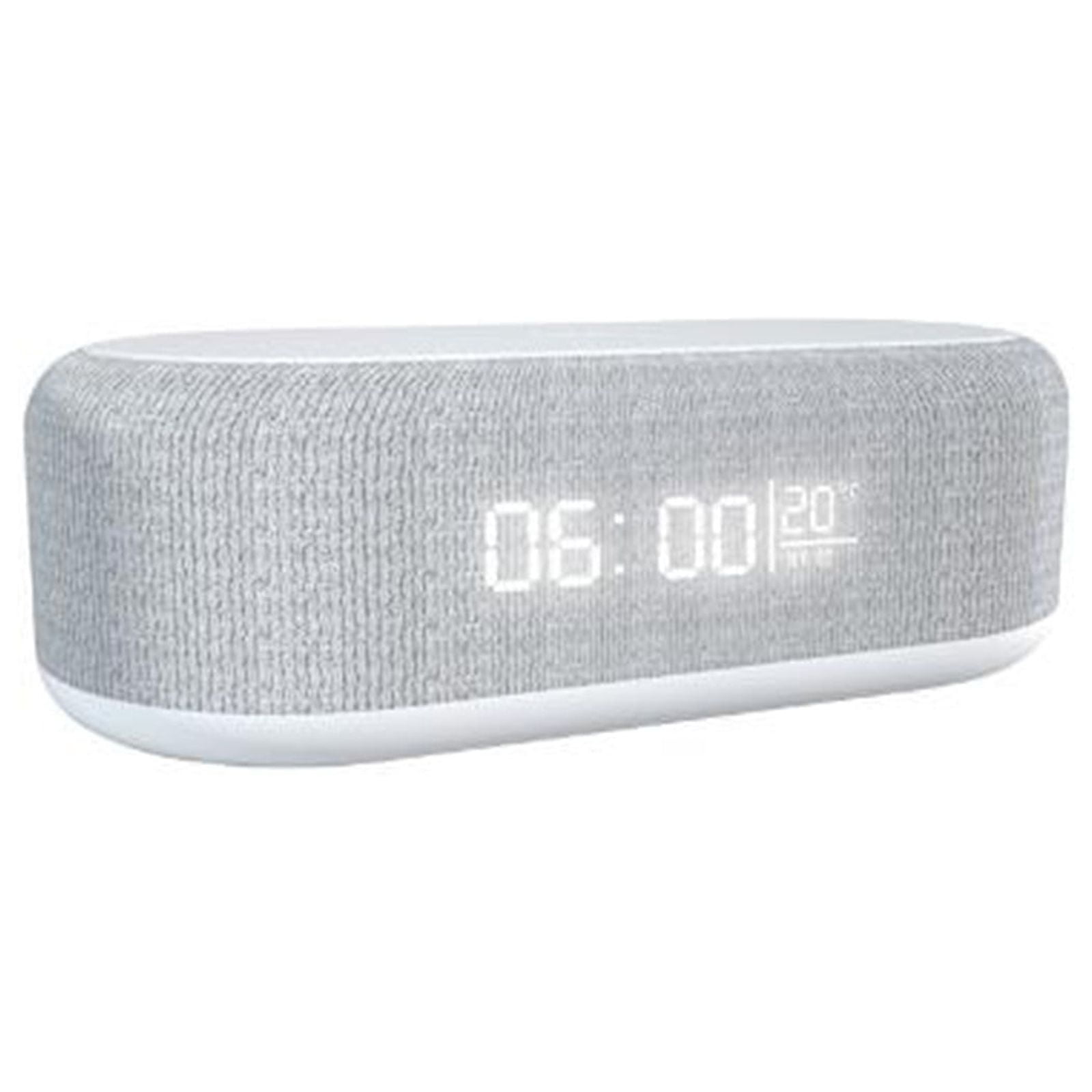 Wireless Fast Charge Alarm Clock, Digital Alarm Clock 4-in-1 Clock and Temperature Display, Alarm Setting, Three Gear Dimmable Night Light